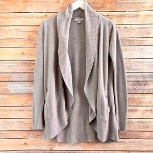 Barefoot Dreams Sweater Women’s Size XS/S Gray CozyChic Lite Circle Cardigan